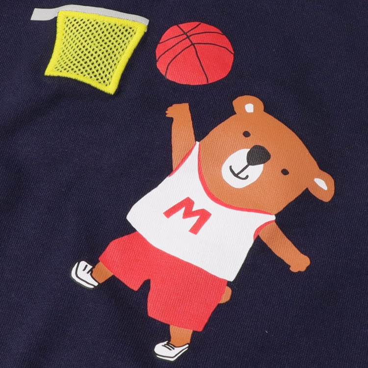Japanese Moujonjon Sports Animal Pattern Tops (80-140cm) for Boys (Summer)