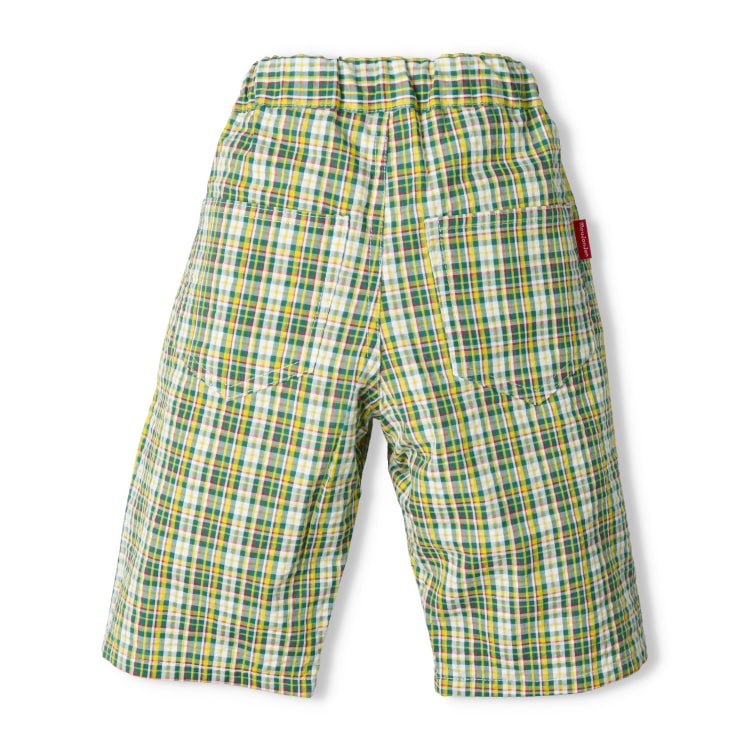 Japanese Moujonjon Checkered Shorts 90-140cm Boys Summer PANTS
