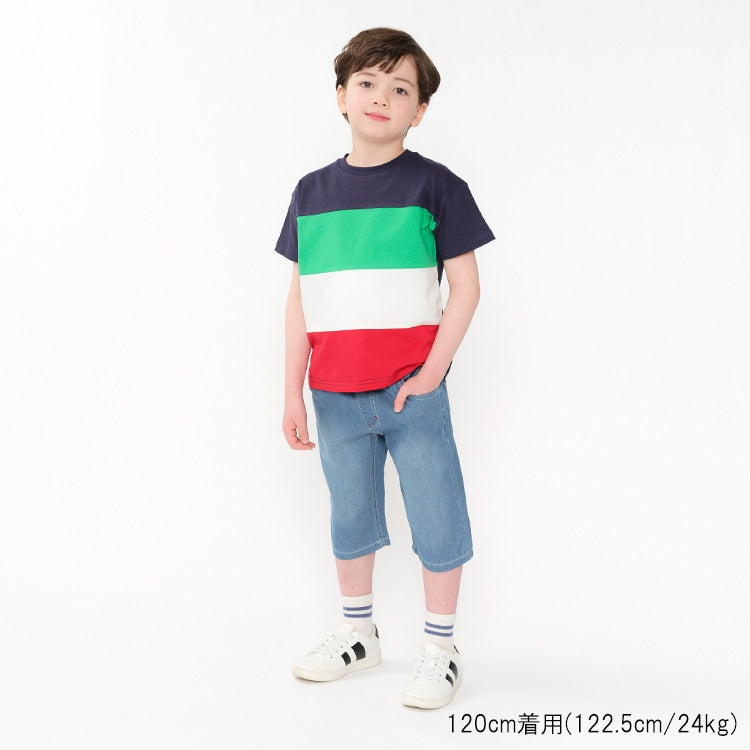 Japanese Moujonjon Jeans 90-140cm Boys Summer PANTS