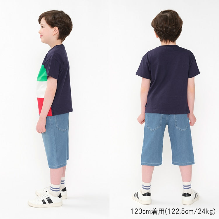 Japanese Moujonjon Jeans 90-140cm Boys Summer PANTS