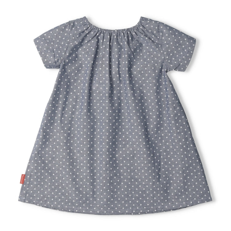Japanese Moujonjon Polka Dot Dress 90-140cm Girls Summer Dresses