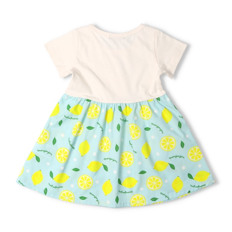 Japanese Moujonjon Fruit Pattern Dress 80-130cm Girls Summer Dresses