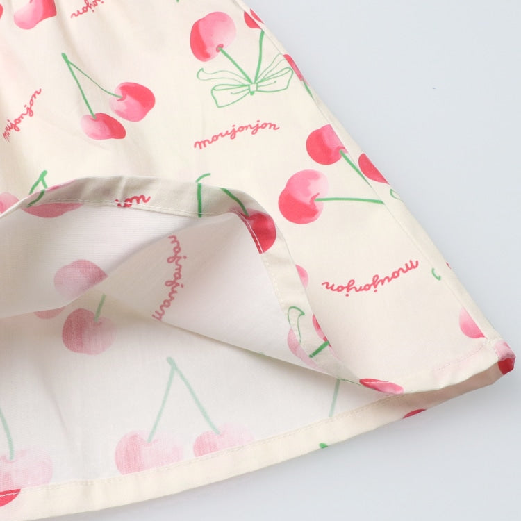 Japanese Moujonjon Fruit Pattern Dress 80-130cm Girls Summer Dresses