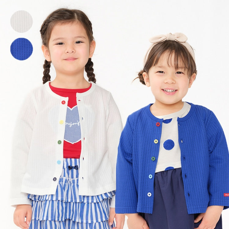 Japanese Moujonjon UV Protection Thin Jacket 80-140cm Girls Summer Outerwear