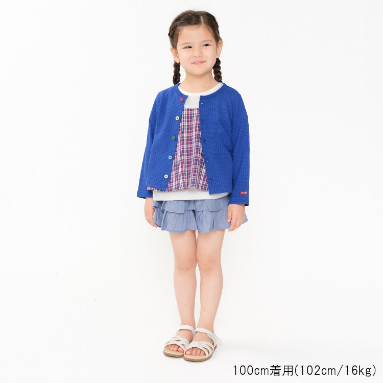 Japanese Moujonjon UV Protection Thin Jacket 80-140cm Girls Summer Outerwear