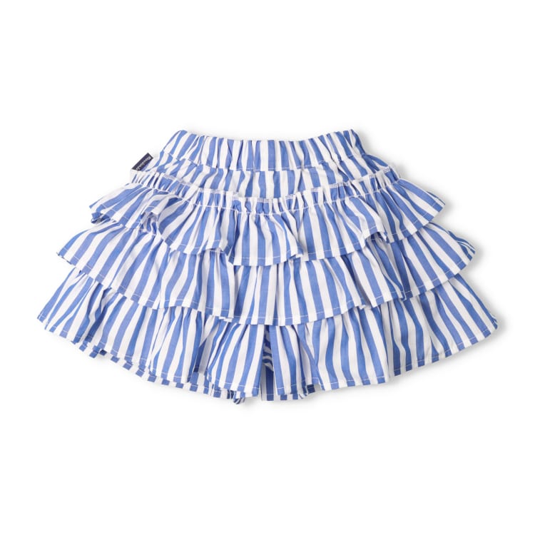 Japanese children's clothing Moujonjon cake layered culottes 90-140cm girls summer PANTS