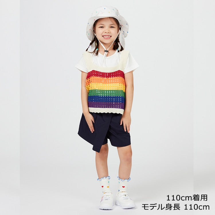 Japanese Moujonjon Bow Skirt Pants 90-140cm Girls Summer PANTS