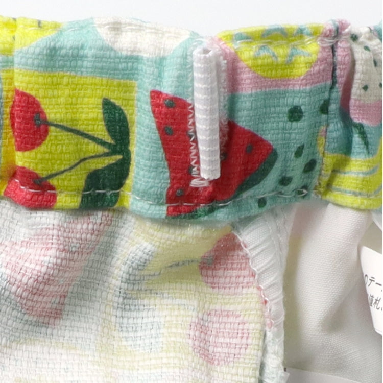 Japanese Moujonjon Fruit Pattern Culottes 80-130cm Girls Summer PANTS