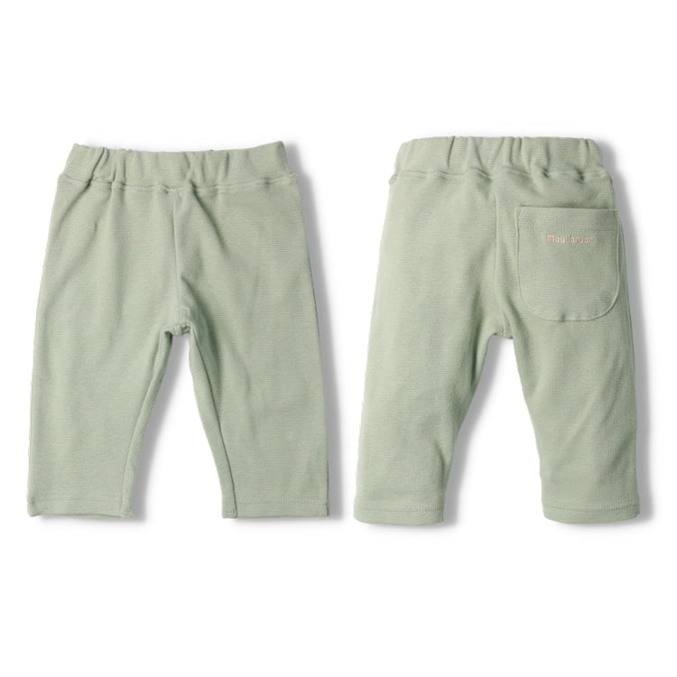 Moujonjon Japanese-made stretch-fitting cropped pants (80-140cm) for boys and girls (Summer PANTS)