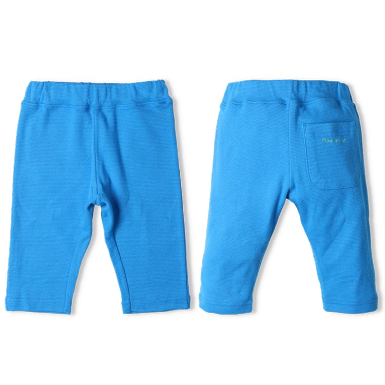 Moujonjon Japanese-made stretch-fitting cropped pants (80-140cm) for boys and girls (Summer PANTS)