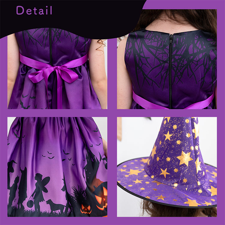 日本童裝 小魔女 110-130cm 女童款 萬聖節 Cosplay服裝 Halloween攪鬼特輯