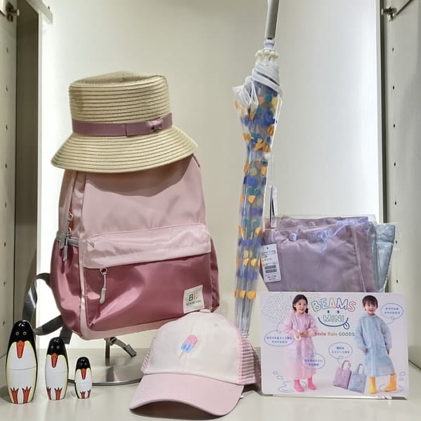 BEAMS mini backpack series from Japan