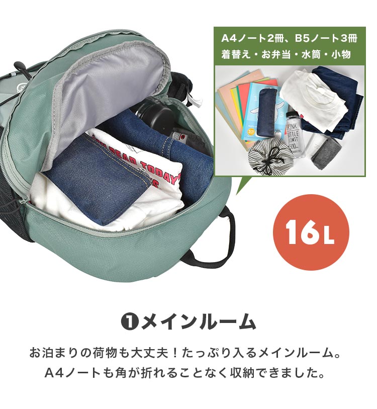 MAMMUT First Zip 16L A4 Size Backpack Series (Direct from Japan) Other Brands
