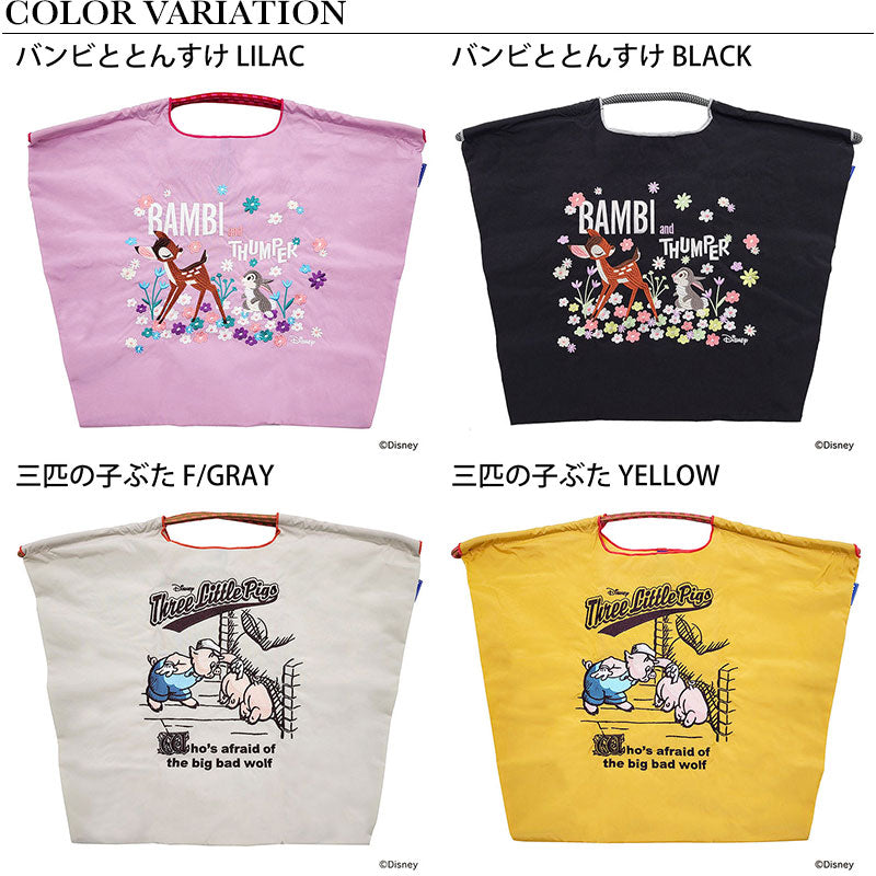 Ball&Chain x Disney Embroidered Eco Bag Size L Series (Directly from Japan)