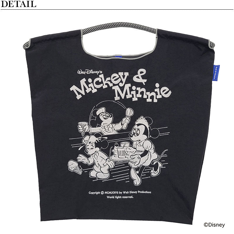 Ball&Chain x Disney Embroidered Eco Bag Size M Series (Directly from Japan)