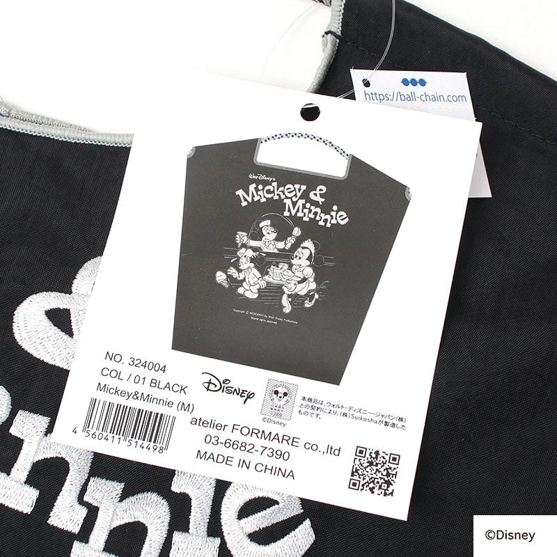 Ball&Chain x Disney Embroidered Eco Bag Size M Series (Directly from Japan)
