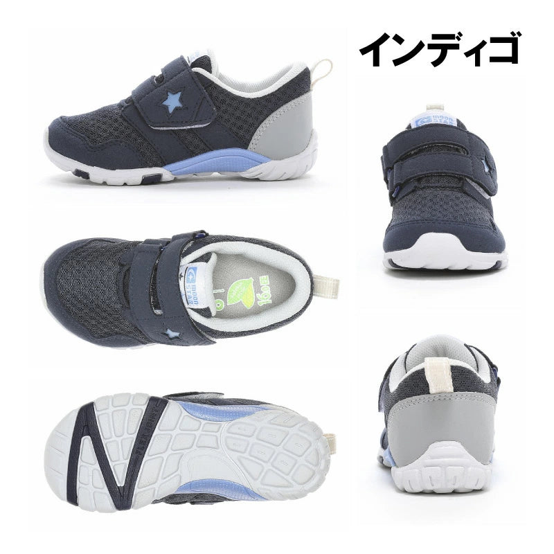 Moonstar x Carrot waterproof series/antibacterial and deodorant children's shoes (15-21cm) shipped directly from Japan. Boys' and girls' shoes.