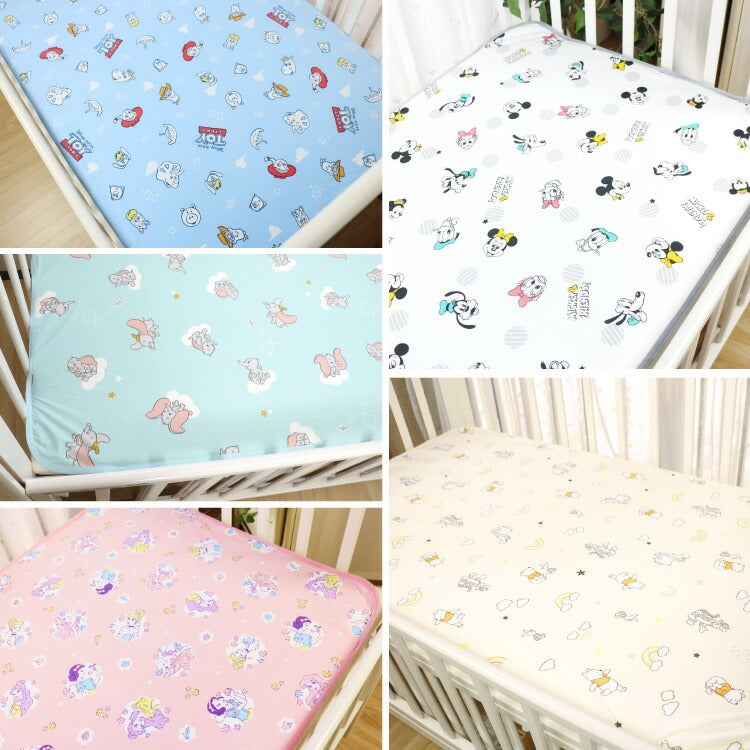 Disney Cool/Waterproof Children's Thin Sheet 70x120cm Direct from Japan