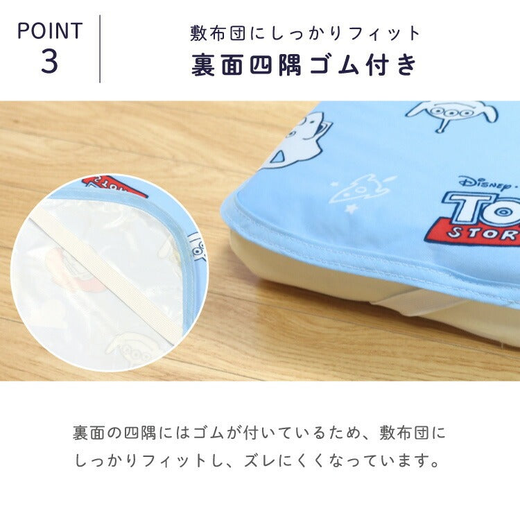 Disney Cool/Waterproof Children's Thin Sheet 70x120cm Direct from Japan