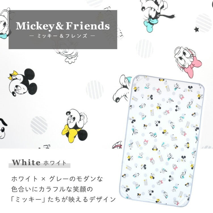 Disney Cool/Waterproof Children's Thin Sheet 70x120cm Direct from Japan
