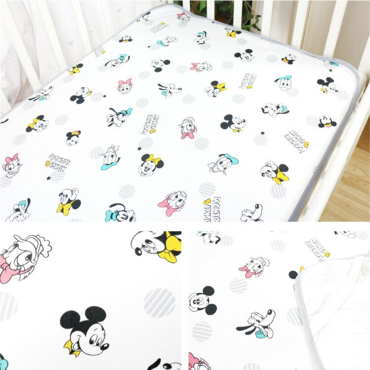 Disney Cool/Waterproof Children's Thin Sheet 60x90cm Direct from Japan