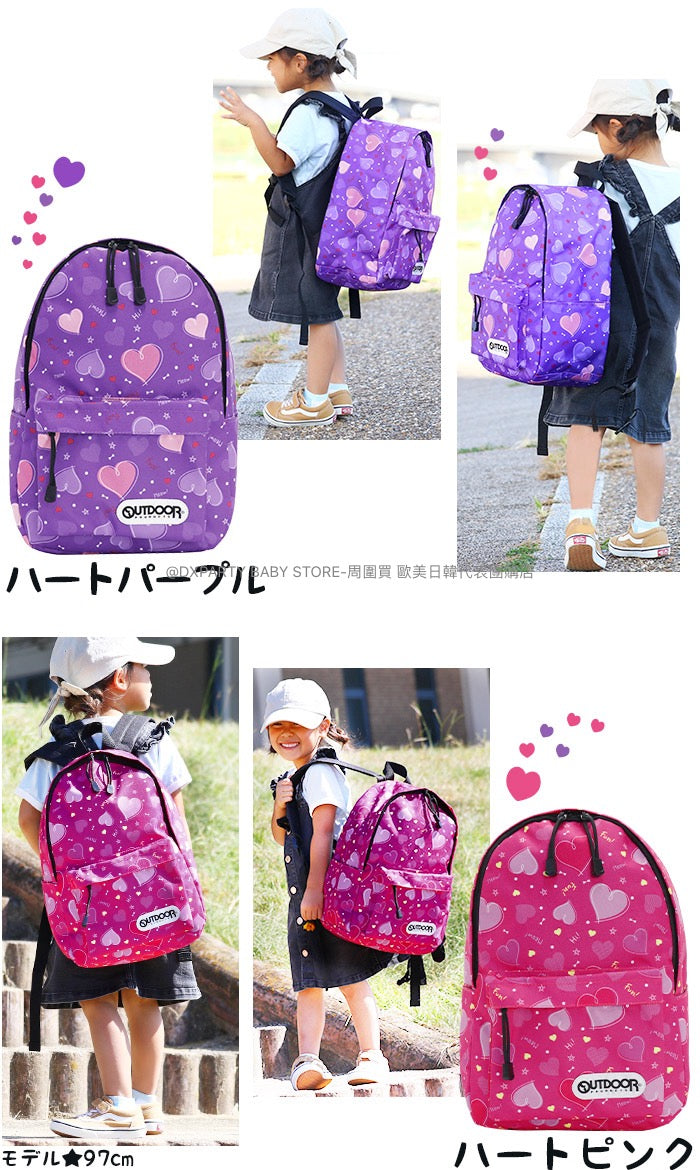 日本直送 OUTDOOR PRODUCTS 兒童/學生 背囊 可放A4 包系列
