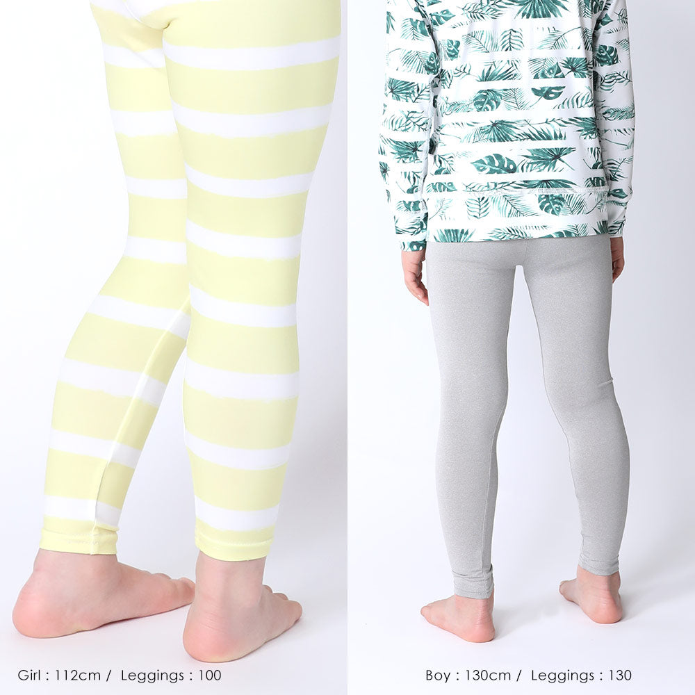 Directly from Japan, these two-piece water and land leggings (without covering the feet) are cool to the touch, offer 98% UV protection, UPF50+, chlorine resistance, quick drying, and lightweight. 80-150cm. Summer swimsuits for boys and girls.