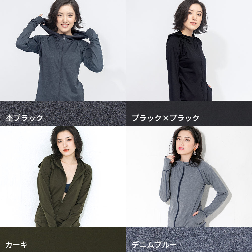 Direct from Japan, this lightweight hooded jacket is both cool and comfortable for both land and water use. It's UV-resistant (98%), UPF50+, chlorine-resistant, quick-drying, and lightweight (S-3L). Adult summer swimsuit special.