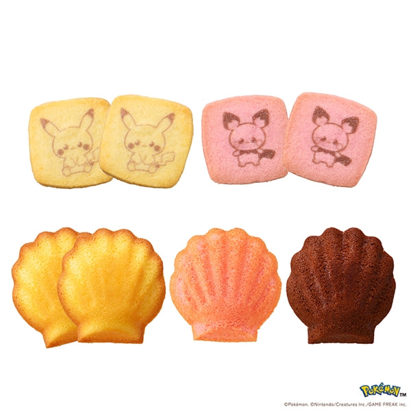 日本直送 Cozy Corner x Pokemon 瑪德蓮蛋糕禮盒 8個入 中秋節/萬聖節 限定手信