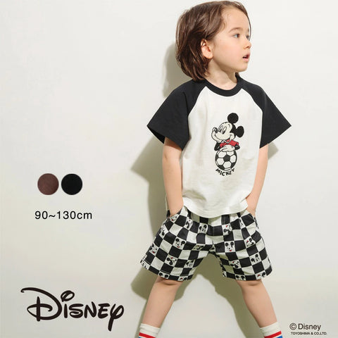 日本童裝 Branshes x Disney 格仔短褲 90-130cm 男童款/女童款 夏季 PANTS