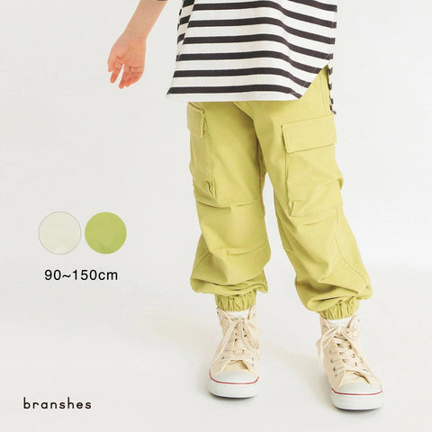 日本童裝 Branshes 工裝長褲 90-150cm 女童款 夏季 PANTS