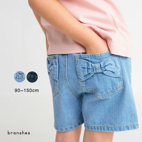 日本童裝 Branshes 牛仔短褲 90-150cm 女童款 夏季 PANTS
