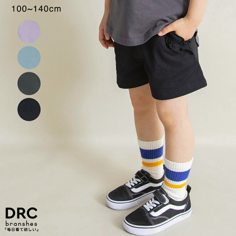 Japanese children's clothing Branches lace shorts 100-140cm girls summer PANTS