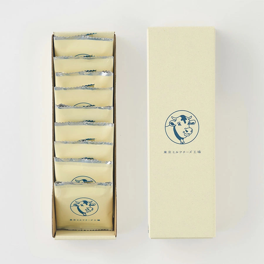 日本直送 Tokyo Milk Cheese 海鹽金文拔芝士夾心餅 9/18枚入 中秋節/萬聖節 限定手信