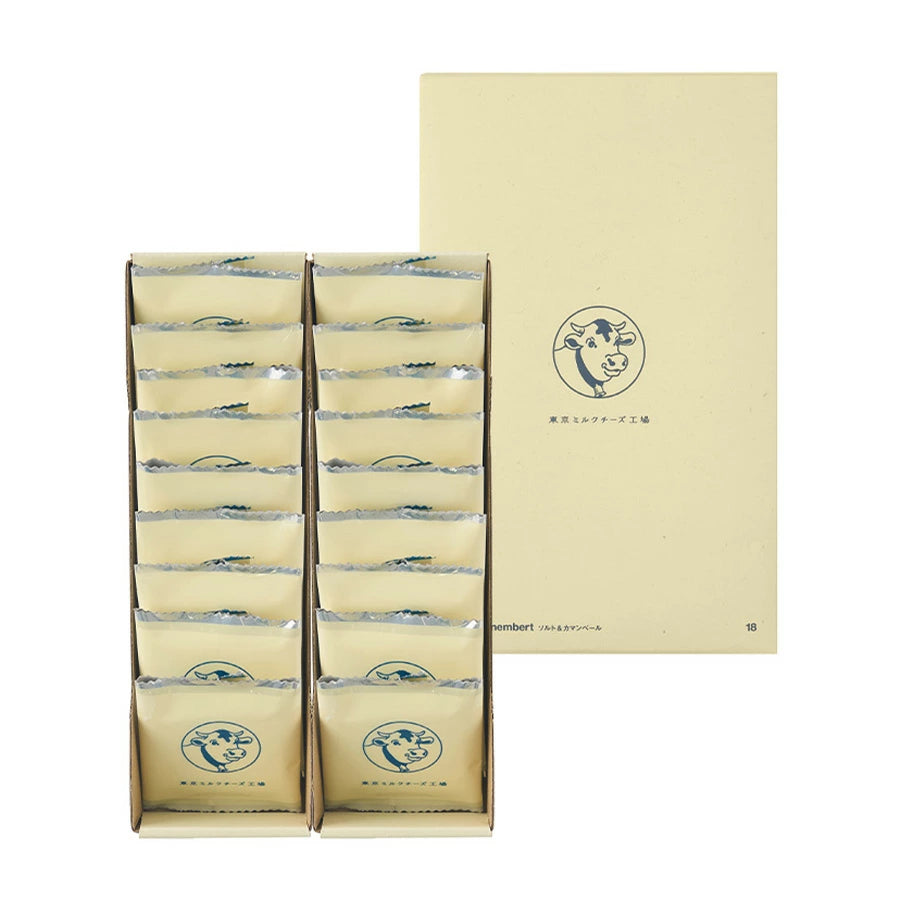 日本直送 Tokyo Milk Cheese 海鹽金文拔芝士夾心餅 9/18枚入 中秋節/萬聖節 限定手信