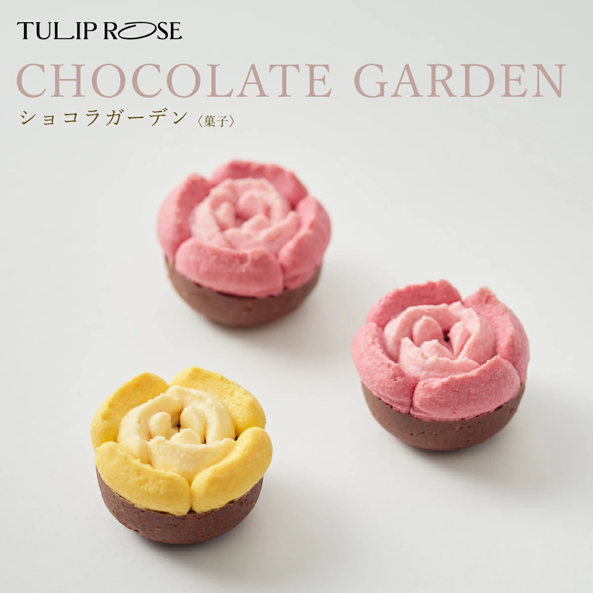 日本直送 TOKYO TULIP ROSE 朱古力花花蛋糕 5個入 中秋節限定手信