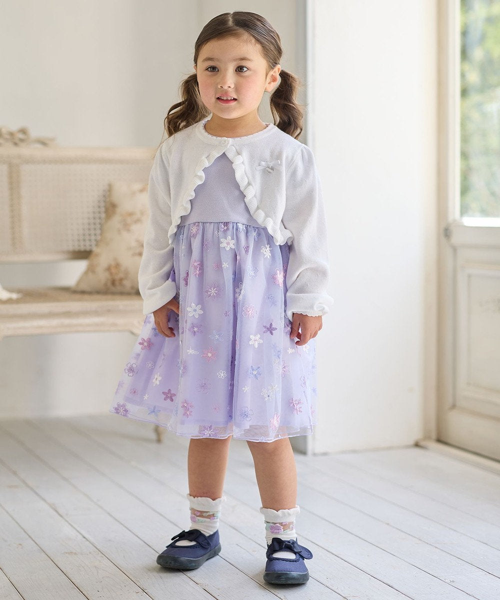 Japanese children's clothing aF#a325 knitted jacket 110-160cm girls summer outerwear interview / banquet / performance