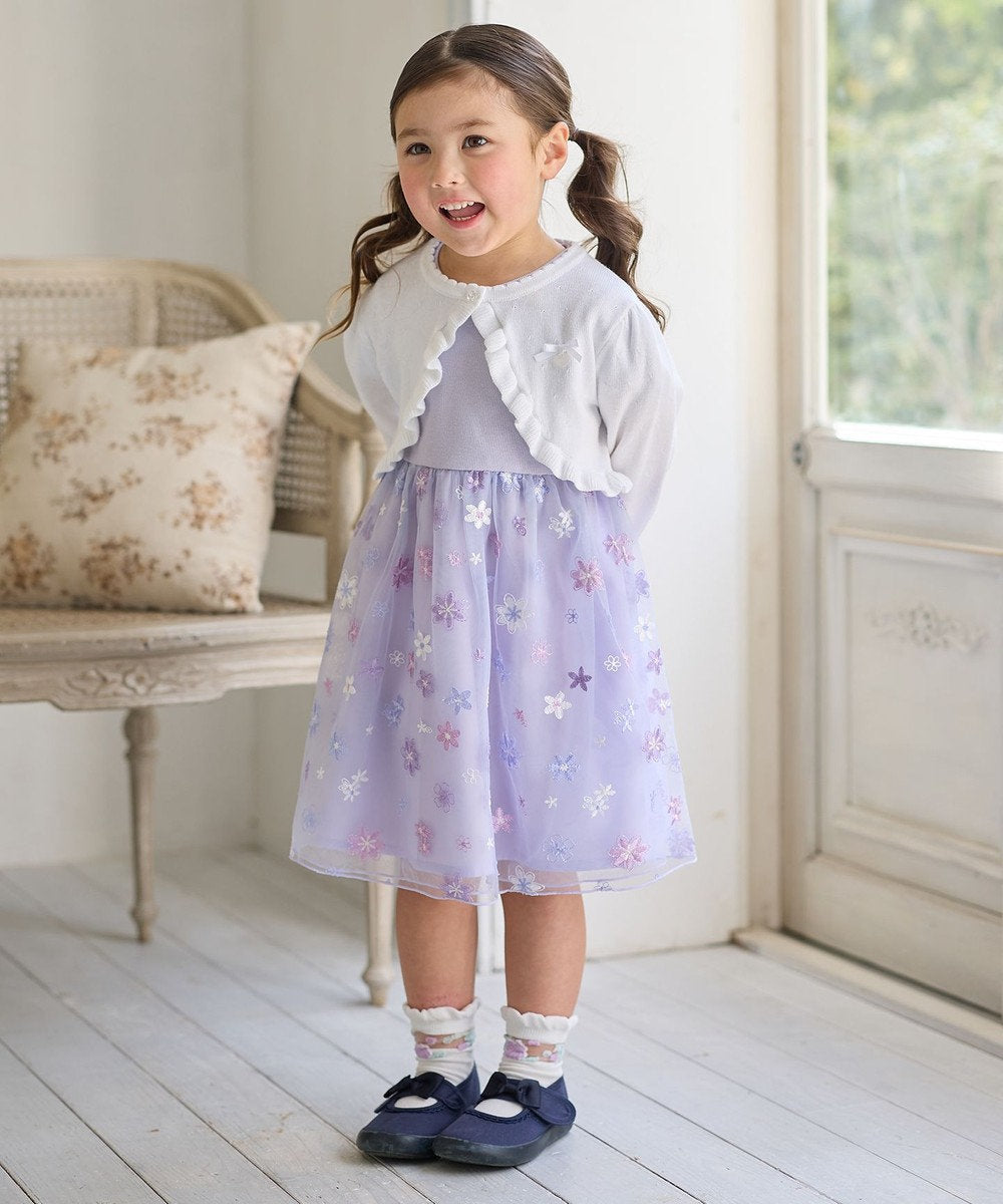 Japanese children's clothing aF#a325 knitted jacket 110-160cm girls summer outerwear interview / banquet / performance