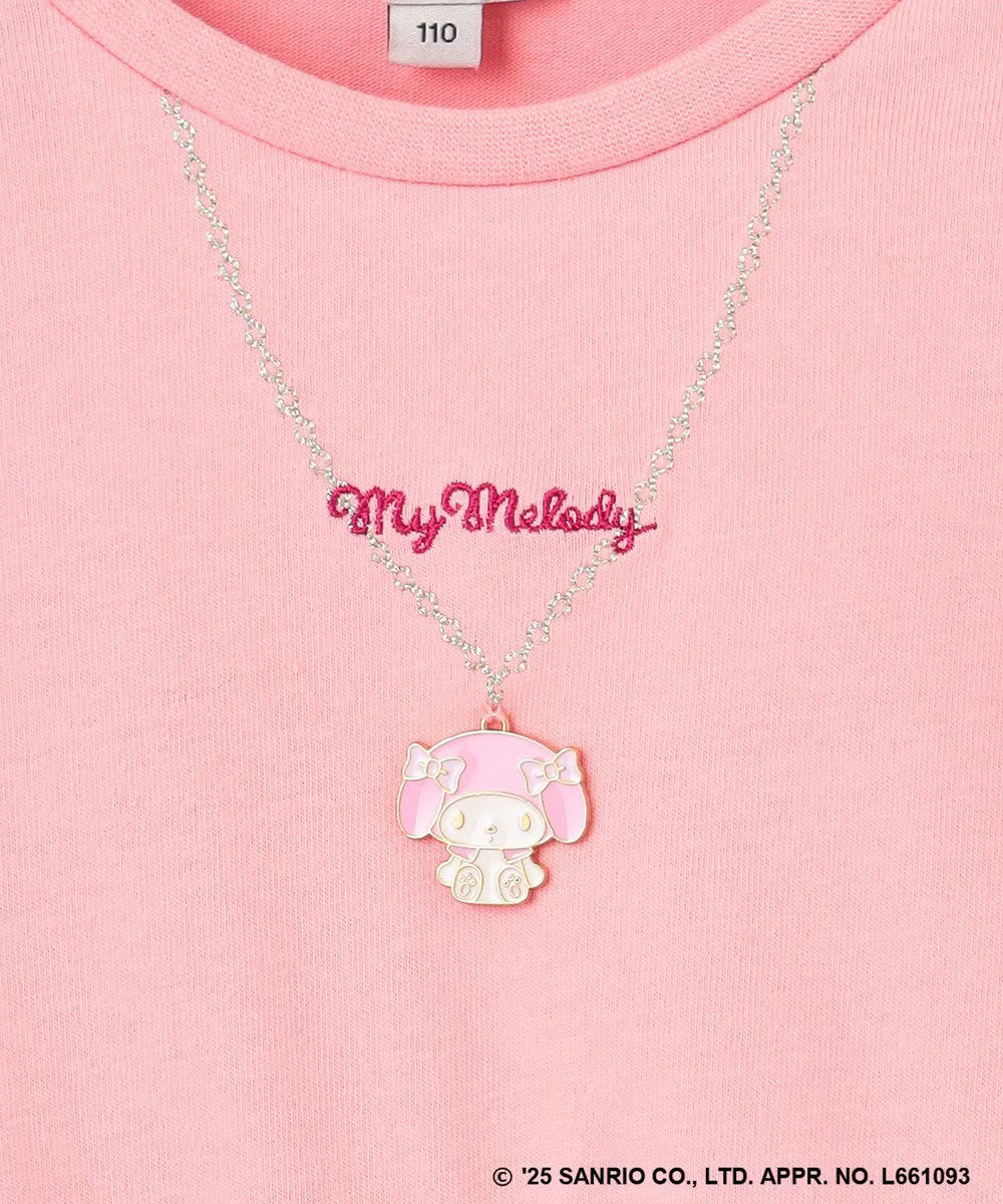 Japanese children's clothing aF#a325 x Sanrio necklace pattern dress 100-150cm girls summer dresses