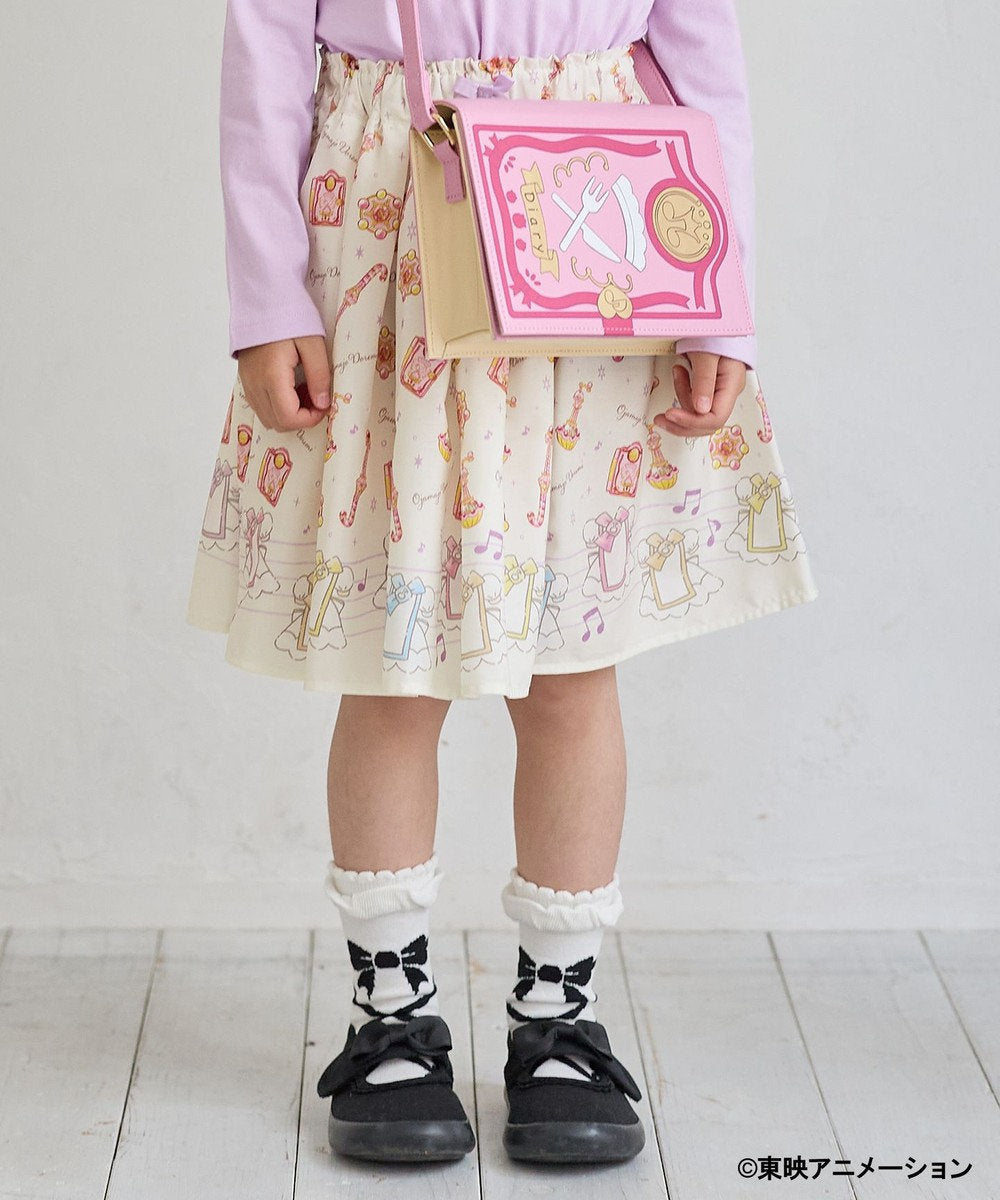 Japanese children's clothing aF#a325 Little Witch DoReMi pleated skirt 90-130cm girls summer SKIRTS