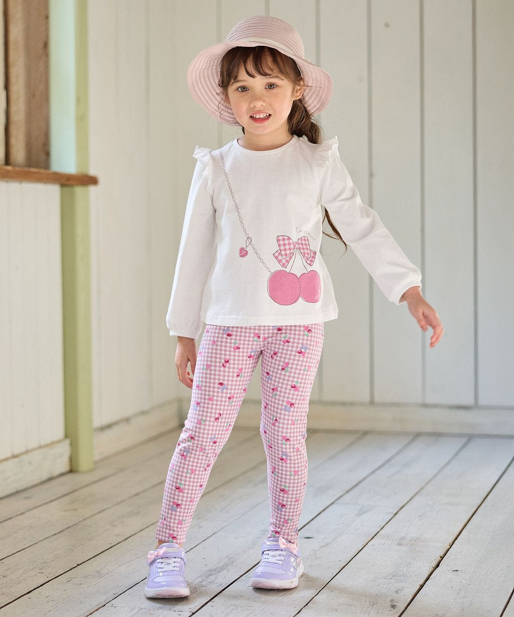 Japanese children's clothing aF#a325 cute leggings 90-130cm girls summer PANTS