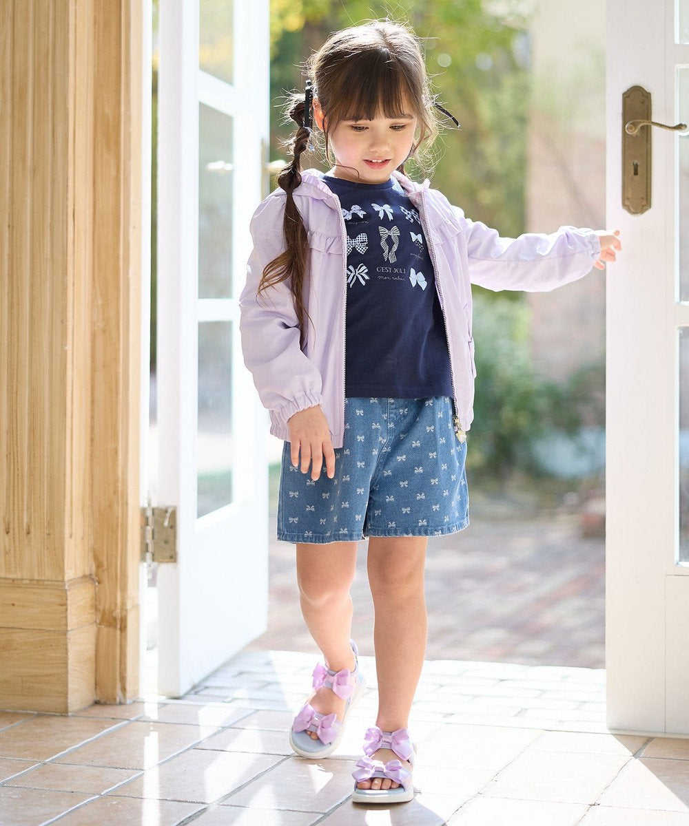Japanese children's clothing aF#a325 cute printed top 90-160cm girls summer TOPS