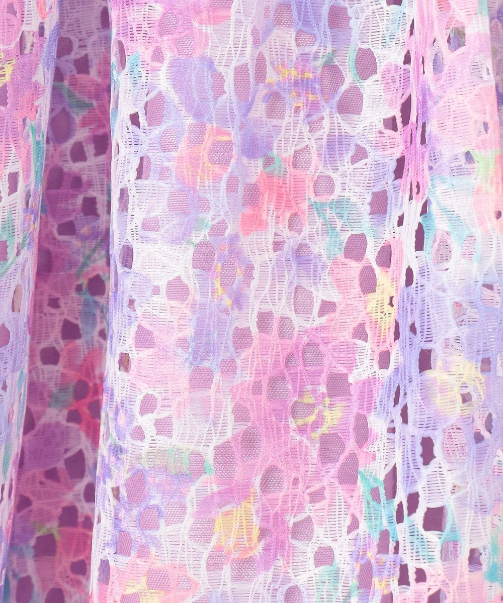 Japanese children's clothing aF#a325 printed lace dress 110-130cm girls summer dresses for interviews/banquets/performances