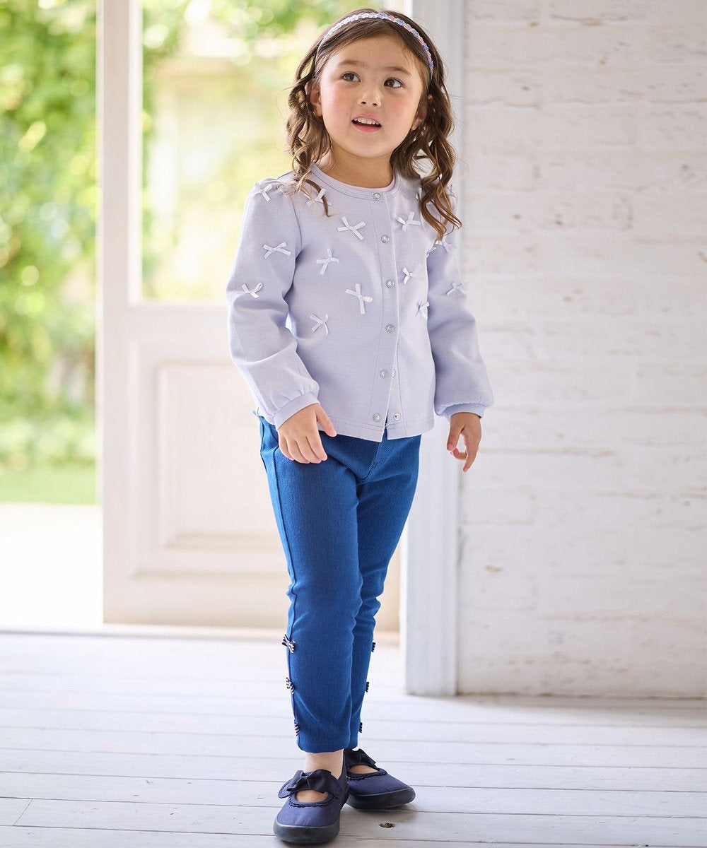 Japanese children's clothing aF#a325 cute bow coat 110-160cm girls summer outerwear