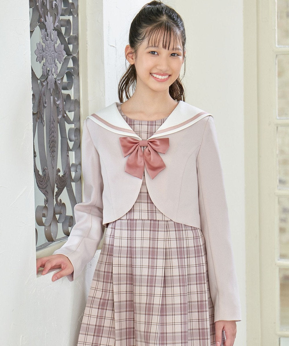 Japanese children's clothing aF#a325 preppy style two-piece suit 150-165cm girls summer dresses outerwear for interviews/banquets/performances