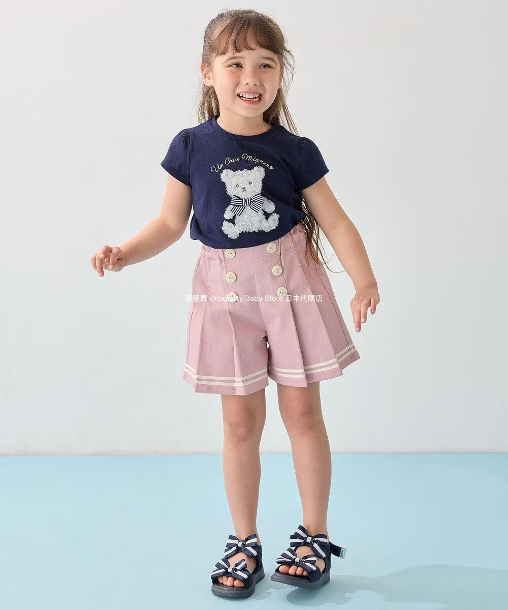 Japanese children's clothing aF#a325 Sailor style shorts 110-160cm Girls summer PANTS