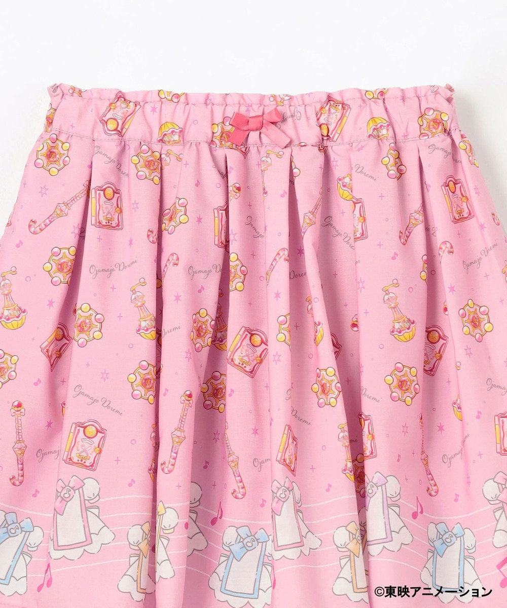 Japanese children's clothing aF#a325 Little Witch DoReMi pleated skirt 90-130cm girls summer SKIRTS