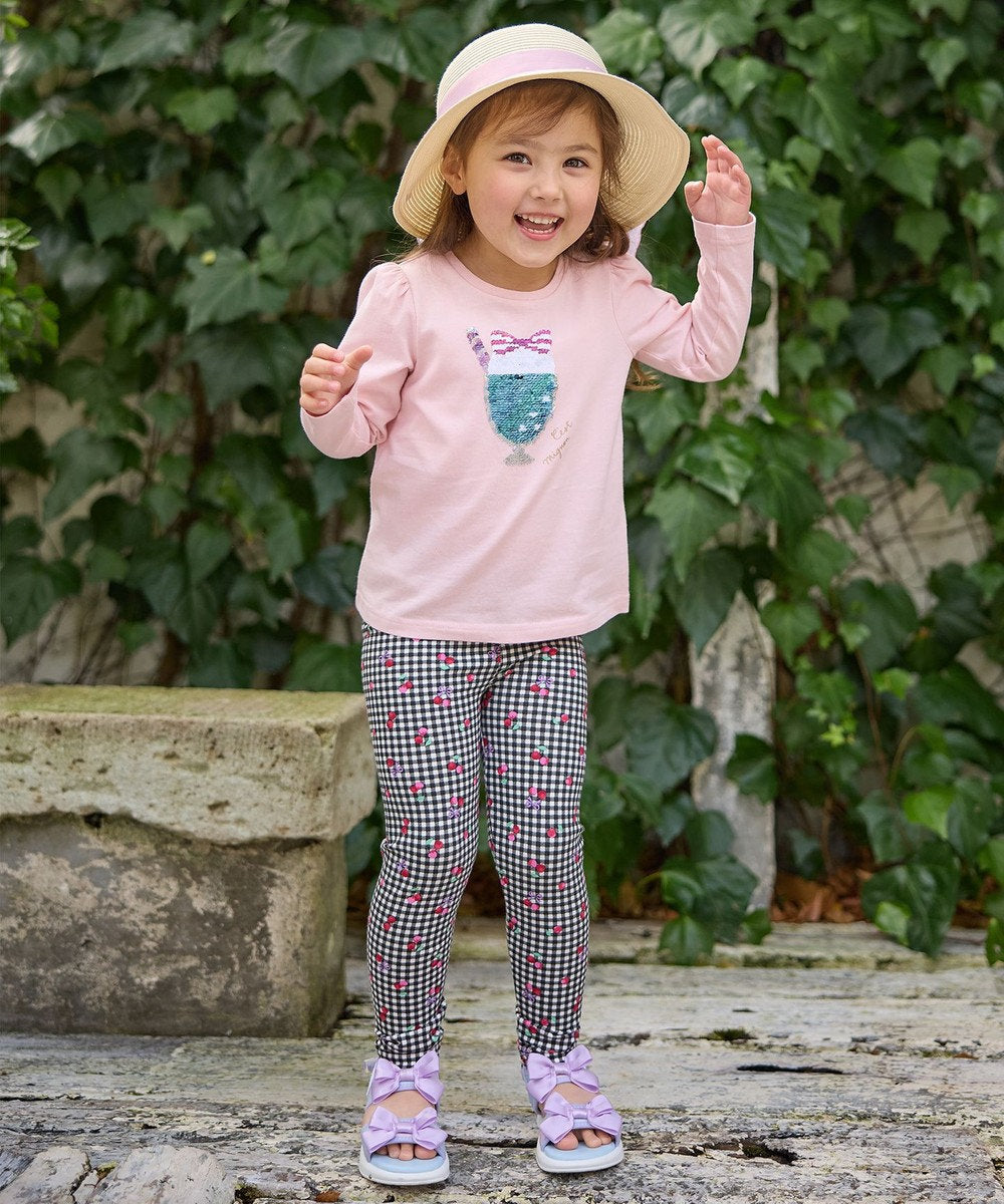 Japanese children's clothing aF#a325 cute leggings 90-130cm girls summer PANTS