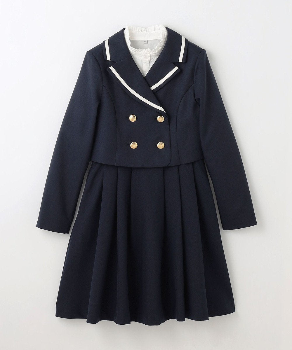 Japanese children's clothing aF#a325 preppy style five-piece suit 150-165cm girls summer TOPS DRESSES OUTERWEAR interview / banquet / performance