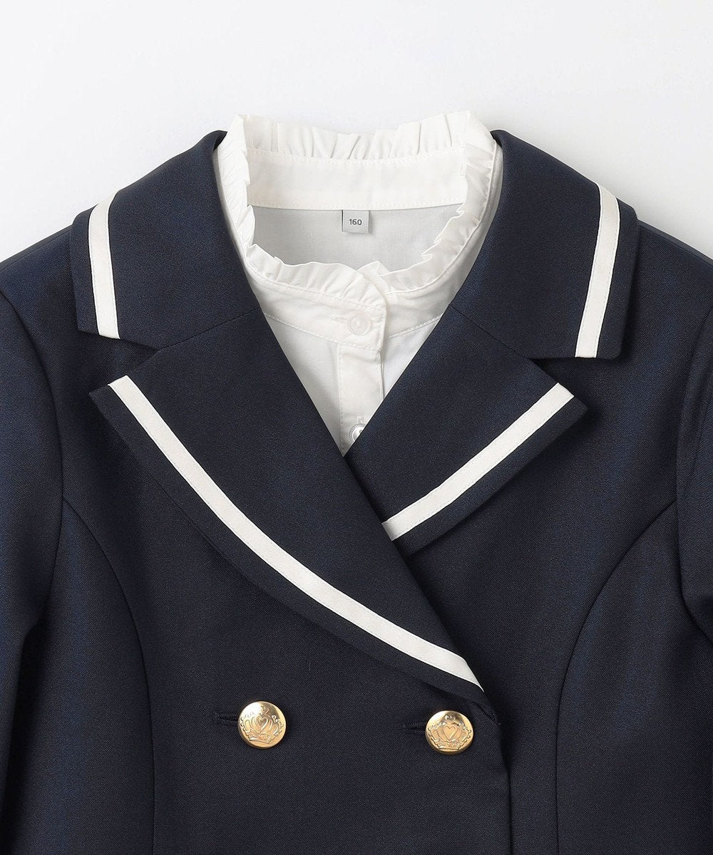 Japanese children's clothing aF#a325 preppy style five-piece suit 150-165cm girls summer TOPS DRESSES OUTERWEAR interview / banquet / performance